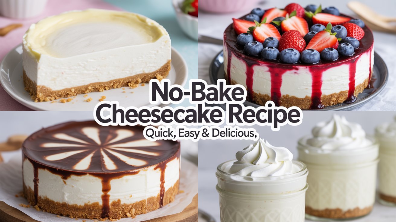 NO-BAKE CHEESECAKE