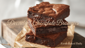 fudgy chocolate brownies