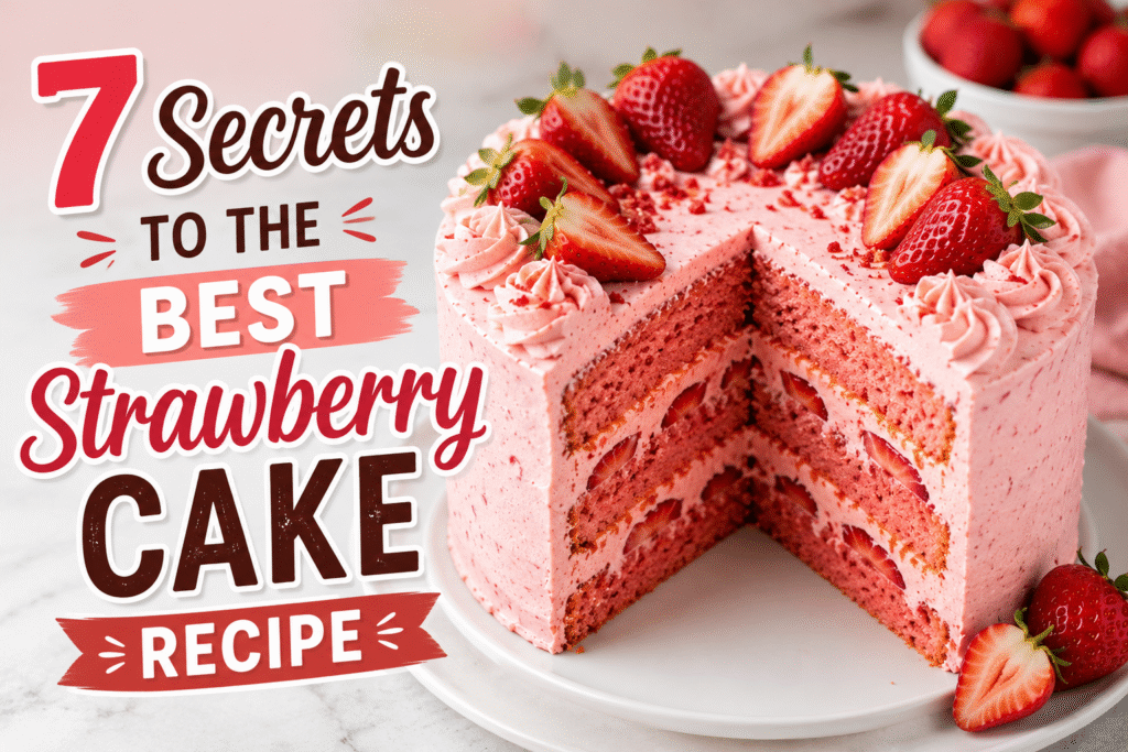 Strawberry Cake
