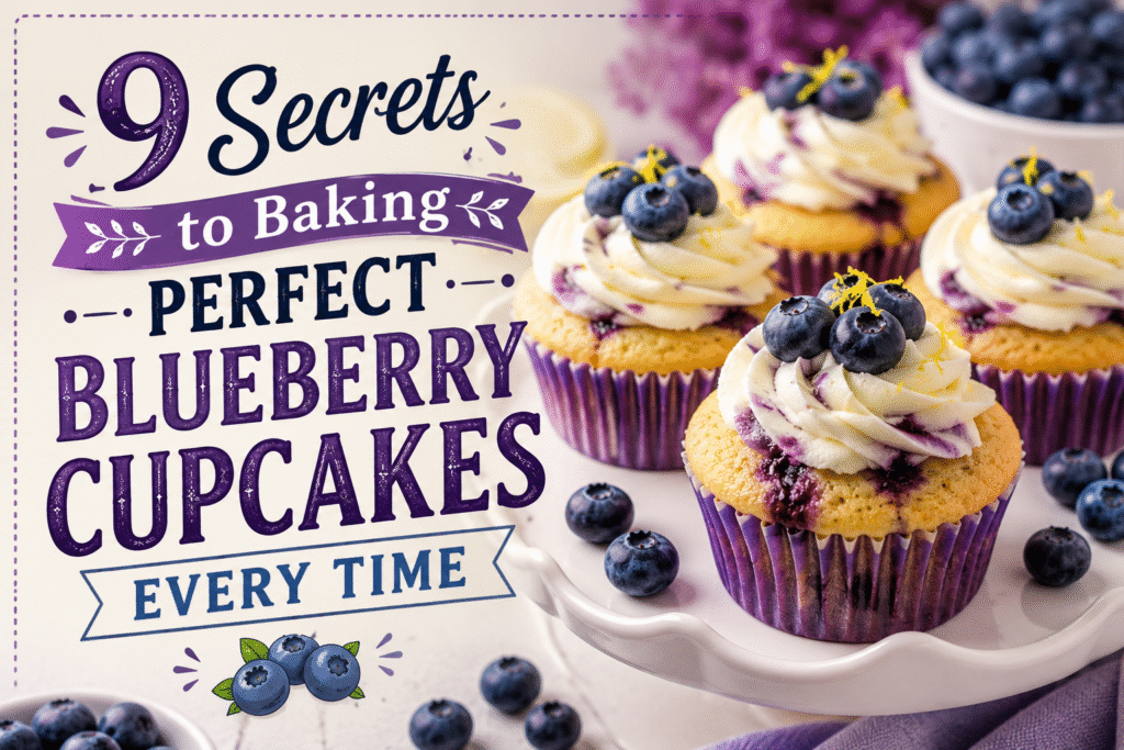 Blueberry Cupcakes

