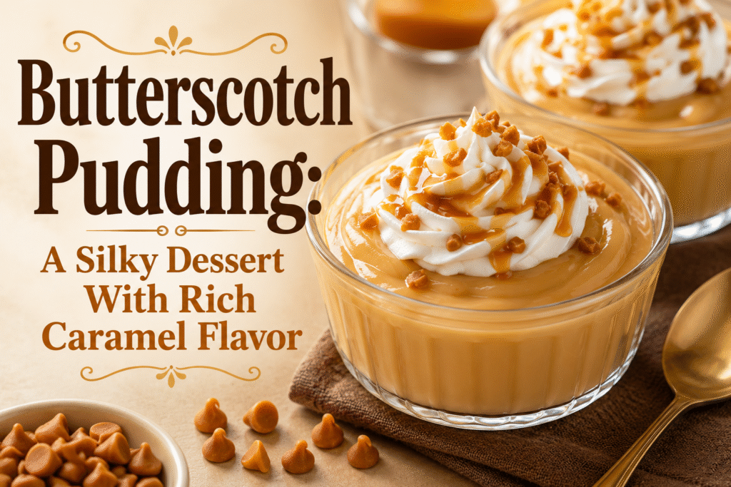 Butterscotch Pudding