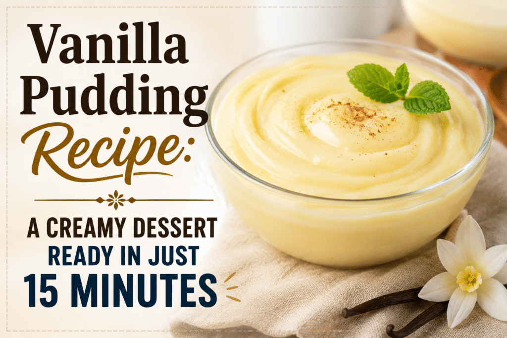 Vanilla Pudding