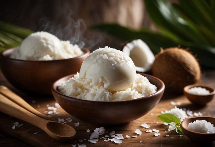 coconut pudding